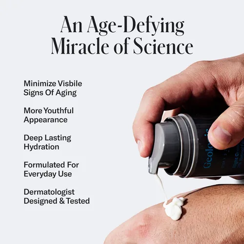 Vista 3 de Geologie Crema facial antienvejecimiento con retinol Fórmula mejorada de retinol de 0.2% para resultados eficaces Reduce líneas finas y arrugas