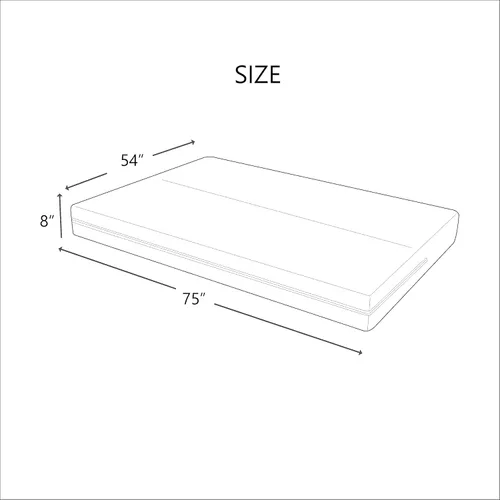 Vista 9 de LANE LINEN Fundas para futón de tamaño completo, fundas elásticas 100% algodón, funda de colchón de tamaño completo para sofá cama de futón, funda