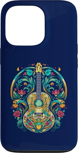 Vista 10 de Funda para iPhone 16 para guitarra abstracta, decoración artística, amante de la música
