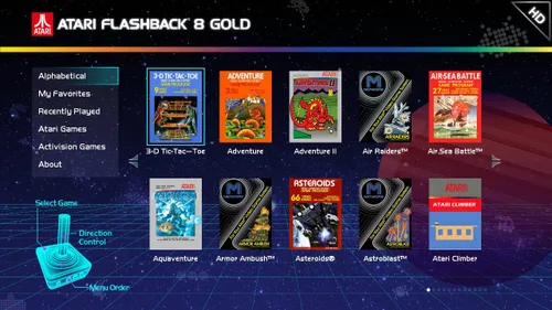 Vista 8 de Retro Atari Flashback 8 Gold HD (Electronic Games)