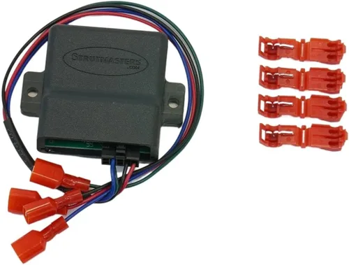 Vista 6 de Strutmasters Kit de conversión de suspensión neumática de 4 ruedas con módulo de luz de advertencia para chasis Land Rover Range Rover L322 (LB54BM)