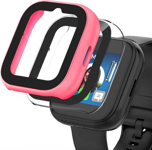 Vista 12 de Paquete de 2 protectores de pantalla compatibles con Sync Up Kids Watch 2, carcasa protectora general de policarbonato duro, accesorios para SyncUp