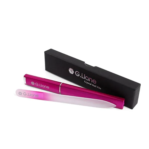 Vista 14 de Juego de Limas de Uñas de Cristal – Juego Profesional de Lima de Uñas para Manicura y Pedicura para Uñas Naturales, Acrílicas y de Gel, Herramientas