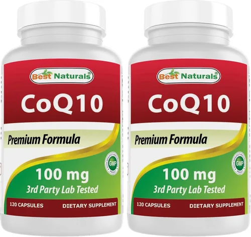 Vista 8 de Best Naturals COQ10 100 mg 120 Cápsulas