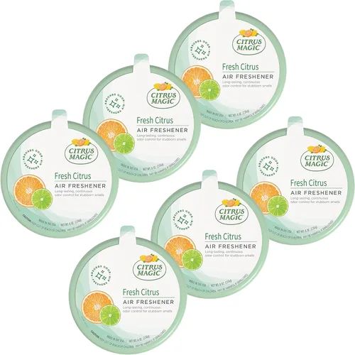 Vista 12 de Citrus Magic - Ambientador sólido que absorbe olores, lino puro, 8 onzas, paquete de 6