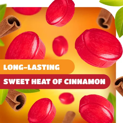 Vista 6 de Caramelos de canela, caramelos duros envueltos individualmente, paquete de 2 libras Sabor atrevido, caramelo anticuado, caramelo de oficina