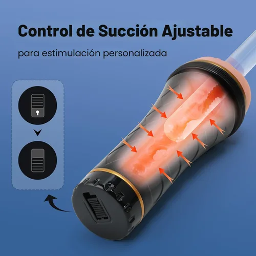 Vista 4 de Tracy's Dog® Masturbadores masculinos para adultos, juguetes sexuales realistas con textura de bolsillo, vagina hombre masturbación Stroker (negrura)