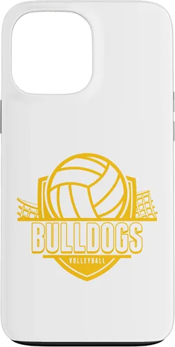 Vista 24 de Bulldogs Volleyball Back to School Spirit GY Case for iPhone 17