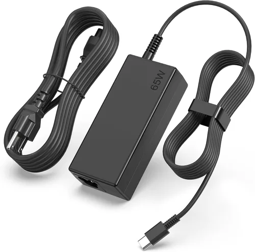 Vista 7 de Cargador de superficie de 65 W compatible con Microsoft Surface Pro 9, 8, 7+, 7, 6, 5, 4, 3, X, modelo: 1706, 1866, 1824, 1796, 1769, 1724, 1625