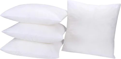 Vista 8 de Ramanta Home Juego de 2 cojines de 12 x 20 pulgadas – Almohadas blancas para sofá o cama, relleno de cojín de funda