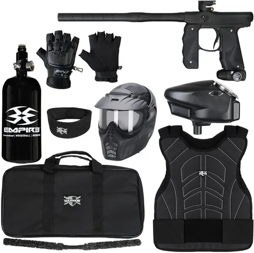 Vista 11 de Action Village Empire Mini GS TP Level 3 Kit de pistola de paintball protector