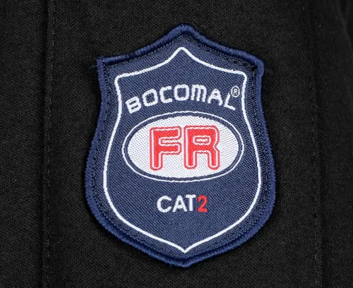 Vista 56 de BOCOMAL FR Shirts - Camisa ligera de 5.5 onzas de manga corta y resistente al fuego/ignífuga