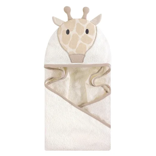 Vista 52 de Hudson Baby Toalla con capucha unisex de algodón con cara de animal para bebé, cocodrilo, talla única