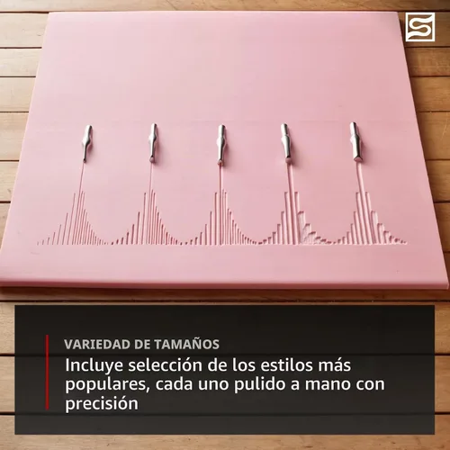 Vista 6 de Speedball Cortador de linóleo estilo cúter, con varias cuchillas Rojo