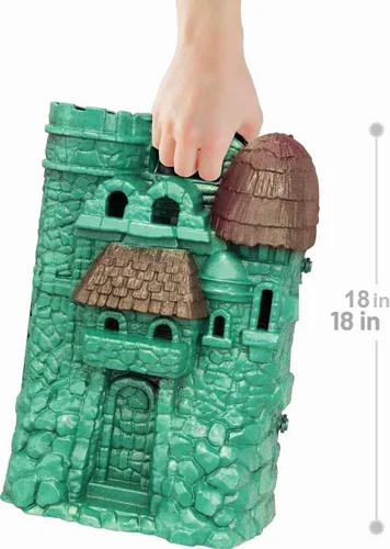 Vista 2 de Masters of the Universe Mattel Masters of the Universe Origins Set de Juego y Figura de Acción, Castillo de Grayskull con Hechicera, Juguetes MOTU