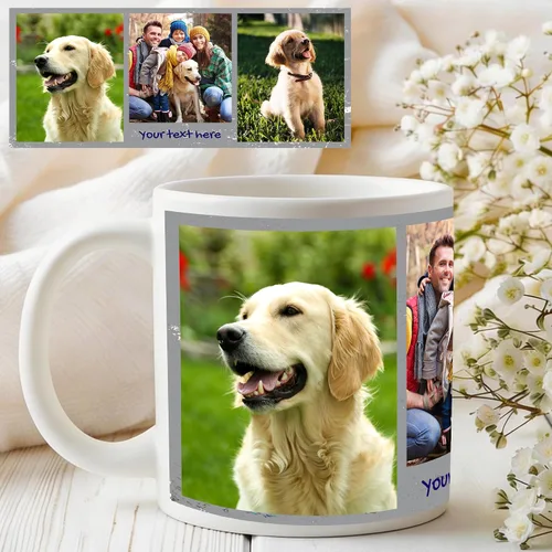 Vista 5 de Taza personalizada – Taza de café personalizada – Taza personalizada con imágenes, nombres, texto, fotos, logotipos – 11, 15 y 20 onzas con opciones