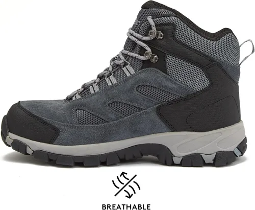 Vista 3 de HI-TEC Yosemite WP - Botas de senderismo impermeables para hombre, ligeras, transpirables, para exteriores, para senderismo
