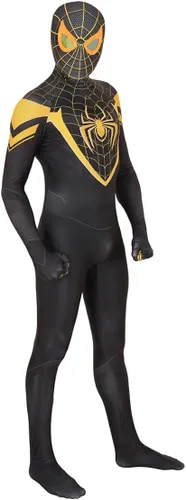 Vista 2 de yrkasvr Disfraz de superhéroe de elastano para cosplay, traje 3D, para Halloween, para adultos y niños, estilo 3D