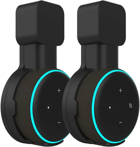 Vista 9 de Soporte de pared para 3ª generación, accesorios que ahorran espacio, gestión de cables integrada para altavoces inteligentes Dot (3ª generación)