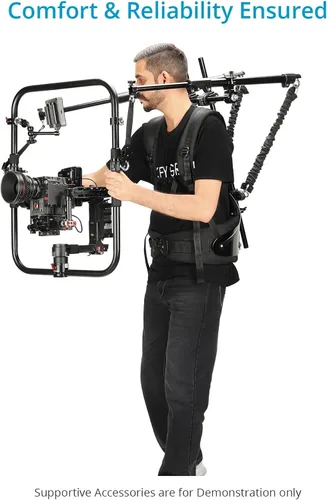 Vista 9 de Proaim Hawk Lite - Chaleco estabilizador de soporte corporal para cardanes de cámara. Carga útil de 11 libras - 33.1 lbs (ST-LHWK-01)