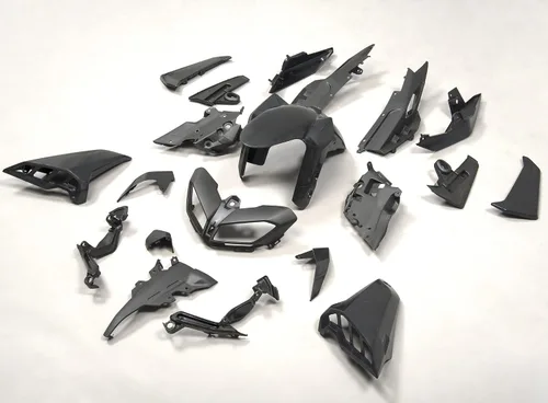 Vista 9 de XKH - Kit de carenado de plástico de inyección de ABS sin pintar para motocicleta compatible con MT09 2017 2018 2019 19 piezas/kit completo