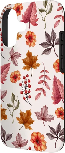 Vista 2 de Halloween Pattern Fall Leaves Pattern - Autumn Season Case for iPhone 17