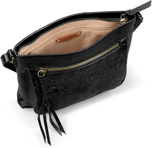 Vista 3 de The Sak Womens Sanibel Leather Mini CrossBody Bag