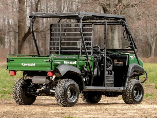 Vista 4 de SuperATV Parabrisas trasero compatible con Kawasaki Mule 4000, 4010 y 2010 Diesel: 2016+