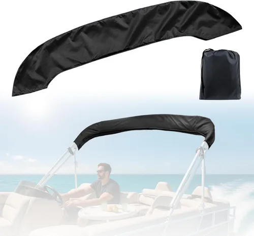 Vista 6 de Bimini - Cubierta superior para maletero de 3 arcos, toldo impermeable 600D, accesorios de organización para nieve, lluvia, polvo