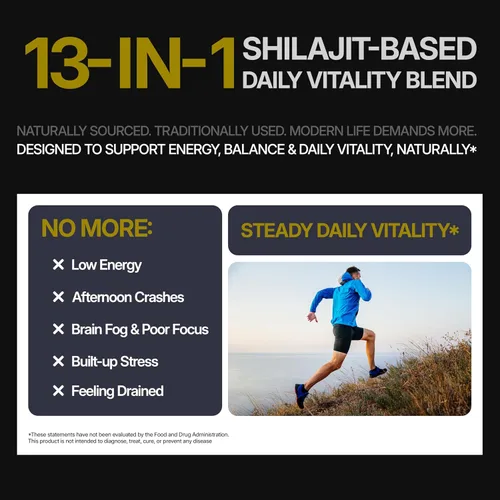 Vista 6 de DLNIA Gomitas de Shilajit con Ashwagandha, Musgo de Mar, Cúrcuma - Shilajit del Himalaya Orgánico, Sin Azúcar y Apto para Veganos para Hombres