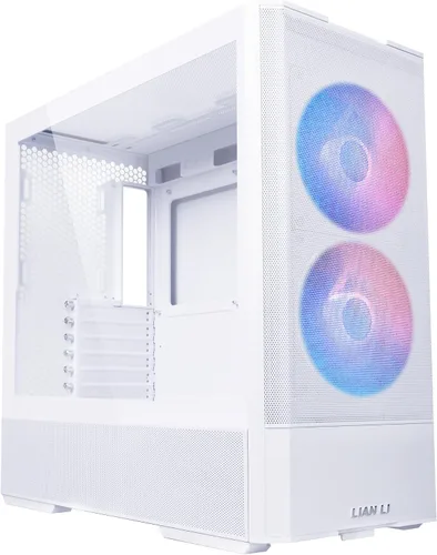 Vista 9 de Lian Li Lancool 207 Compact ATX RGB Carcasa de Computadora para Juegos, Chasis de Torre con Paneles de Malla Optimizados para el Flujo de Aire