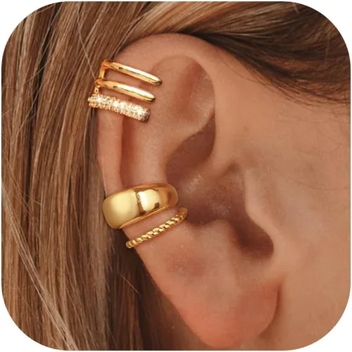 Vista 32 de Ear Cuffs Non Piercing Ear Cuff Earrings for Teen Girl Gifts Trendy Stuff