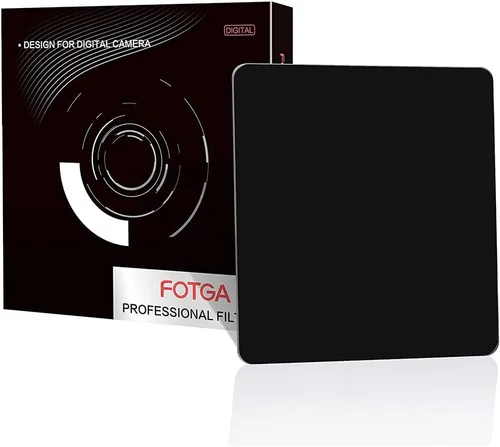Vista 9 de Fotga - Filtro cuadrado de densidad neutra de vidrio óptico de 4 x 4 pulgadas, ND2 filtros ND completos para soporte de caja mate Swing Away (ND2)