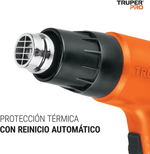 Vista 4 de Pistola de calor profesional 1500 W