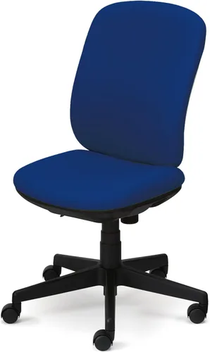 Vista 21 de Plus Silla de oficina Presea respaldo bajo Shell blanco sin codos rosa KC-K56SL PK 697835