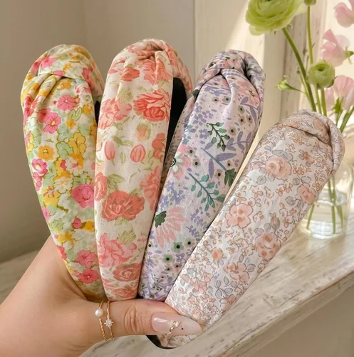 Vista 16 de Huachi Bandas para la cabeza con bandera americana para mujeres, anudadas, accesorios de diadema del 4 de julio para mujeres, banda patriótica