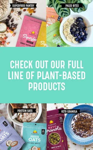 Vista 8 de Amrita Paquete de muestra (7 barras) + barra de proteína de coco con chispas de chocolate (12 barras) Sin maní, sin soja, sin gluten, sin lácteos