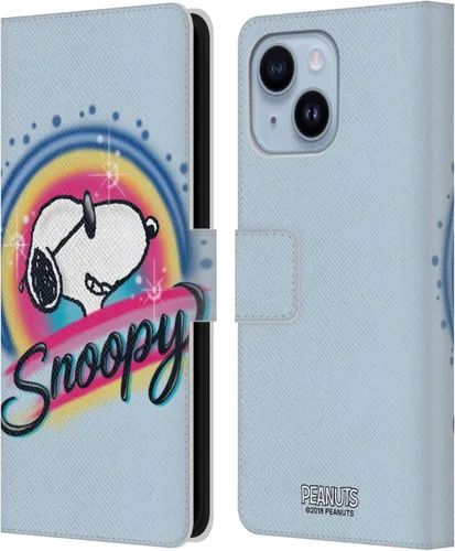 Vista 68 de Head Case Designs Funda de piel con licencia oficial de Peanuts Beach Surf Snoopy Boardwalk Airbrush compatible con Apple iPhone 11