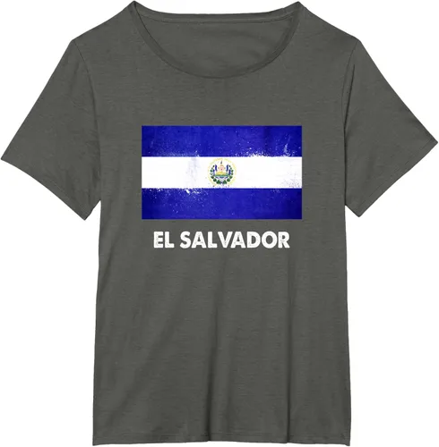 Vista 55 de Camiseta de la bandera de El Salvador Camiseta salvadoreña