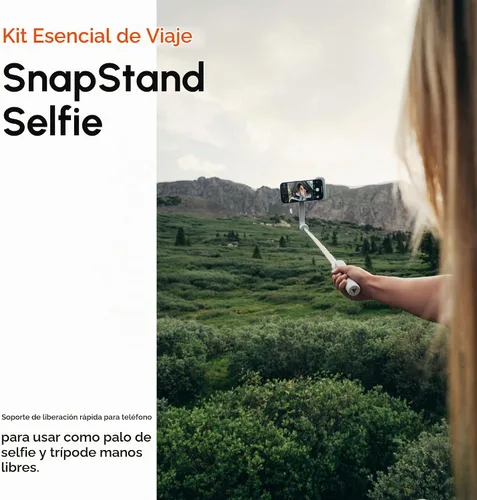 Vista 5 de ShiftCam Kit de viaje esencial, paquete de creador móvil para vlogging Piedra