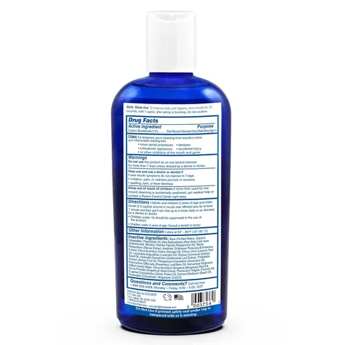 Vista 2 de Eco- Dent Daily Rinse Ultimate Essential - Cuidado bucal, menta limpia y brillante, 8 fl oz (8.0 fl oz)