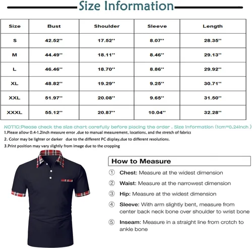 Vista 2 de Men's Short Dress Shirts Outdoor Street Casual Fashion Button Polo Shirt Casual Slim Custom Tee Shirts