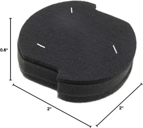 Vista 3 de Paquete de 2 filtros de repuesto 160-4127 1604127 Vauum para modelos Bissell Powerlifter Pet y Powertrak 1307 1309 1309R 1309W 1790 1793 17931 17939