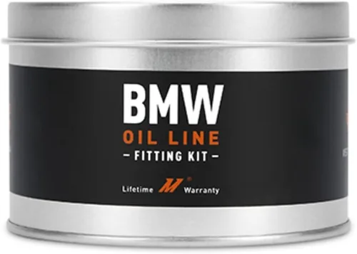 Vista 3 de Mishimoto MMOCF-BMW - Kit de enfriador de aceite compatible con BMW E36 E46 E90 negro