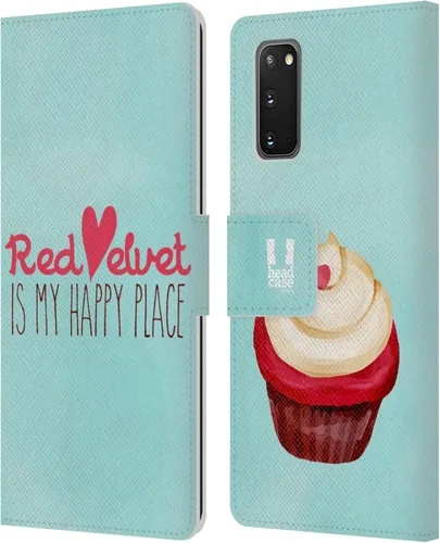 Vista 224 de Head Case Designs Assortment Cupcakes Happiness Leather Wallet Case Compatible with Samsung Galaxy A07 4G Surtido