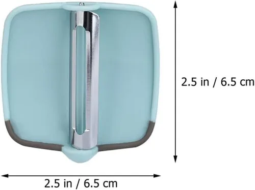 Vista 6 de HEMOTON 3 unids dedo melón rallador Veg Peeler Face Raspador Herramienta Pelador de patatas Dedo Pelador Naranja Patata Raspador Multifunción Palma