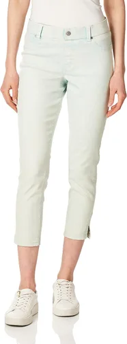 Vista 10 de HUE Leggings capris esenciales de mezclilla para mujer, varios