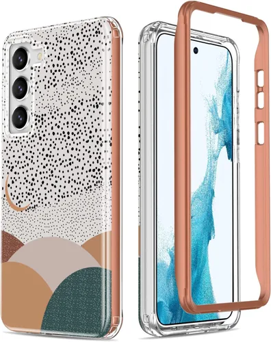 Vista 19 de Esdot Funda para Samsung Galaxy S23 Ultra, Grado Militar que Pasa Prueba de Caída de 21 pies, Cubierta Resistente con Diseños de Moda para Mujeres