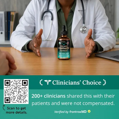 Vista 5 de USDA Suplemento de drenaje linfático orgánico - Equinácea Baya de saúco Diente de león Rosa mosqueta Cuchillas Caléndula Bardana