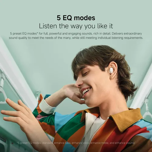 Vista 3 de Xiaomi Redmi Buds 6 Play Control dinámico de 10 mm Reducción de ruido AI Hasta 36 horas de duración de la batería Bluetooth® 5.4 Control